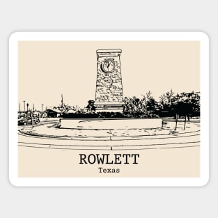 Rowlett - Texas Magnet
